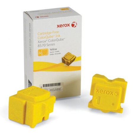 Generic Replacment Cartridge For XEROX PHASER COMP 8570 YELLOW 2-PACK 108R00928